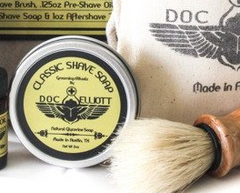 Travel Shave Soap - Doc Elliott Grooming - 1